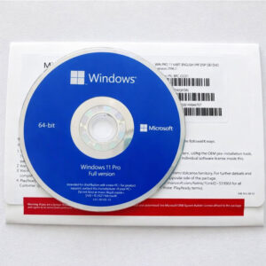 Microsoft Windows 11 Pro 64-Bit Genuine License DVD (1 Device)