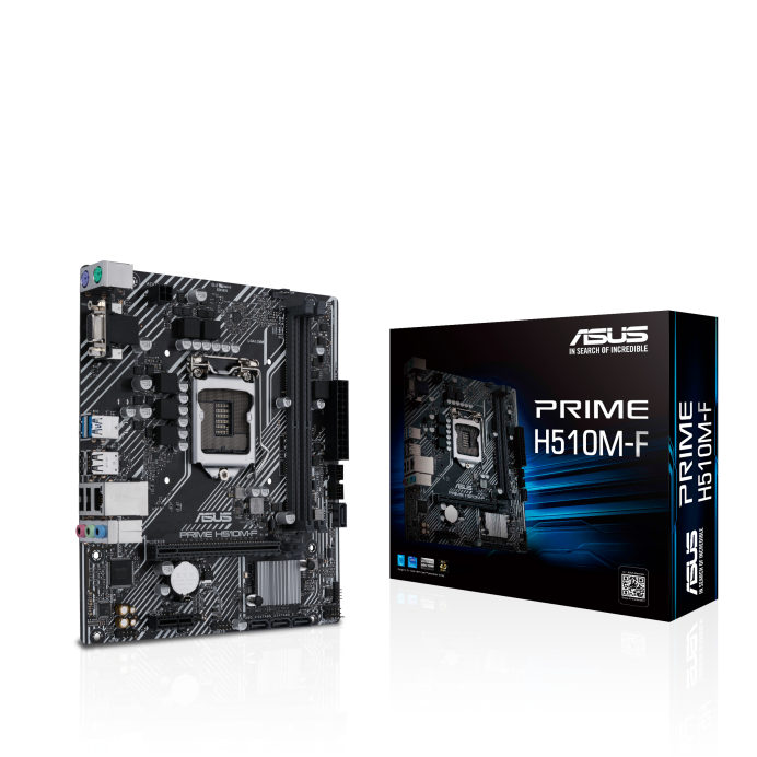 ASUS Prime H510M-F D4 Motherboard LGA1200 (Supports 10th and 11th Gen Intel Processors)